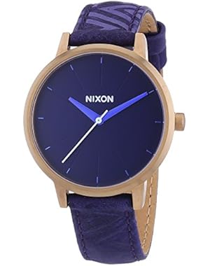 A108-1674 Ladies The Kensington Leather Cobalt Mod Watch