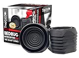 Trapbedbugs Bed Bug Interceptors - Bedbug Traps and Detectors for Bed 8 Pack - Bugs Detector Trap System for Beds - Climb Up Prevention Interceptor Cups - No Pesticides, Chemicals Or Powder - Black