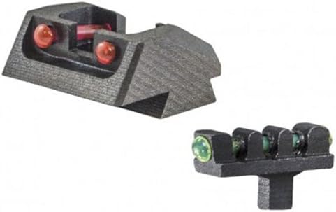 Fusion Firearms 1911 MIL SPEC, Springfield Series Fiber Optic Sight Set RED Rear Green Front