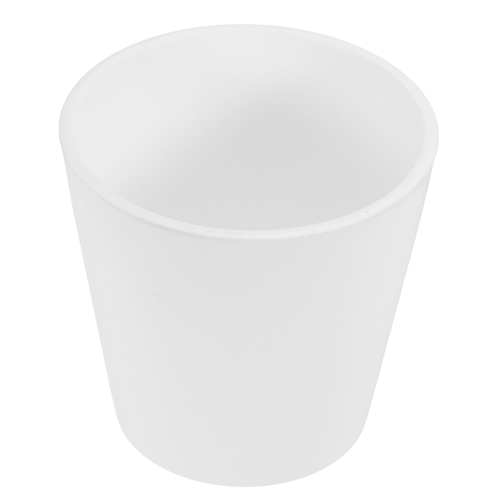PATIKIL 2.8 Inch/7cm Mini Plastic Planter Pot, Modern Round Flower Pot Plant Container for Indoor Outdoor, White