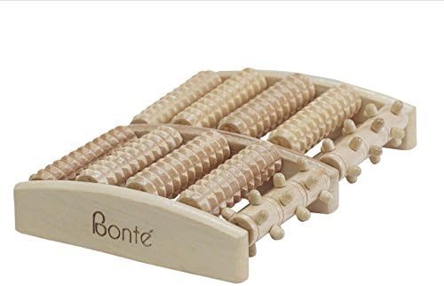 Foot Massager Roller w/Free Ebook -Relieve Plantar Fasciitis, Foot Nerve Arch Pain Reflexology Tool- Great Present. by Bonte