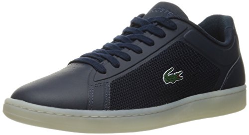 Lacoste Men's Endliner 416 1 Spm Fashion Sneaker, Navy, 10 M US