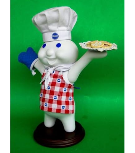 Amazon.com: 1997 Danbury Mint Pillsbury Doughboy Calendar Figurine