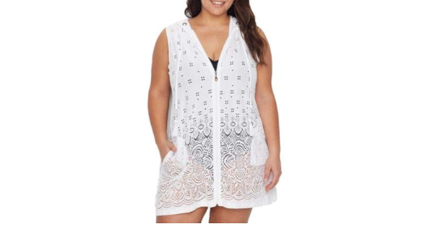 dotti plus size swim cover up