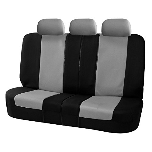 FH Group FB051GRAY013 Gray Universal Split Bench Seat Cover (Allow