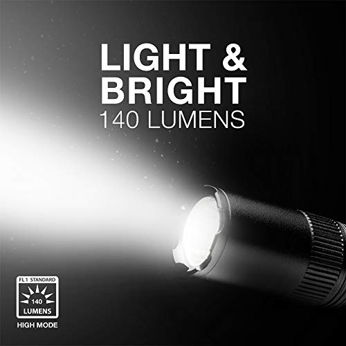 Energizer LED Tactical Flashlights, Rugged Metal Body, IPX4 Water