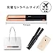 Cordless Mini Travel Flat Iron - Dual Voltage USB Rechargerable Ceramic Tourmaline Hair Straightener for Women Men Kids