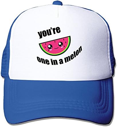 MOMAMU You're One In A Melon Hiking Caps One Size Fit All RoyalBlue