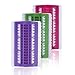 AhlsenL Embroidery Floss Organizer Kit - 30 Positions Embroidery Thread Organizer with Needle Threaders Sewing Needles Pins Holder Multi-Function Craft DIY Reusable Sewing Accessory (Green)