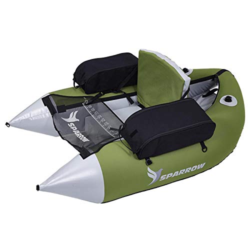 Sparrow Float Tube Trium Vert/gris – Vert/gris, Float Tube Seul, 150 X 108, 5.9, 145, 600d