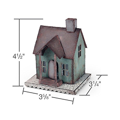 TTLIFE 4Pcs Model Architecture Decoration Dies Metal Cutting Dies for Scrapbooking Craft Dies DIY Metal Cutting Stencil Dies