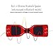 Skque I1.1 UL2272 Smart Two Wheel Self Balancing Electric Scooter, Red, 6.5