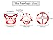 Cookie Cutters | 3-Piece Pokemon Set | Pokeball, Ash, Pikachu | Shapes | Molds to Cut Out Pastry Dough, Pie Crust | Fun for Kids, birthdays & family activities, & Ginger bread