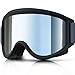 ZIONOR XA Ski Snowboard Snow Goggles for Men Women Anti-fog UV Protection Spherical Dual Lens Design