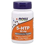 NOW Foods 5-htp, 50mg, 30 Capsules