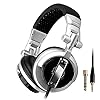 ADGJL-Noise-Cancelling-HeadphonesGaming-Headset-Comfort-Noise-Reduction-Crystal-Clarity-35mm-LED-Professional-Headphone-With-Mic-for-PC-Laptop-Tablet-Mac-Smart-Phone-Silver ADGJL Noise Cancelling Headphones,Gaming Headset, Comfort Noise Reduction Crystal Clarity 3.5mm LED Professional…