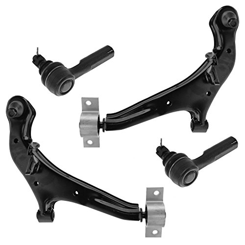 Lower Control Arm &amp; Ball Joint Outer Tie Rod End LH RH Set for Nissan Infiniti
