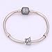 ABUN Scotland Skirt Charms Beads Antique 925 Sterling Silver for Charms Bracelet