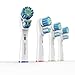 Generic New Replacement Toothbrush Heads for Oral-B Dual Action, 4 Pack [4, 8, 12 and 20 Packs Available]