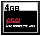 4GB Akai MPC CompactFlash CF Memory Card for MPC500, MPC1000, MPC2500 and MPC5000