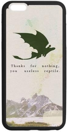 FEEL.Q- How to Train Your Dragon Toothless Personalized Protective Case for iPhone 6 Plus (5.5") TPU Rubber Phone Cases