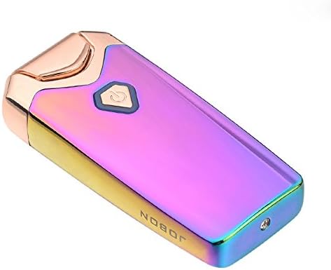 Boonfire USB Arc Lighter, Dual Arc Electronic Lighter - FASTER - STRONGER - SAFER - Rechargeable Lighter Windproof, Cigarette Lighter, USB cable, Gift Box (Black)