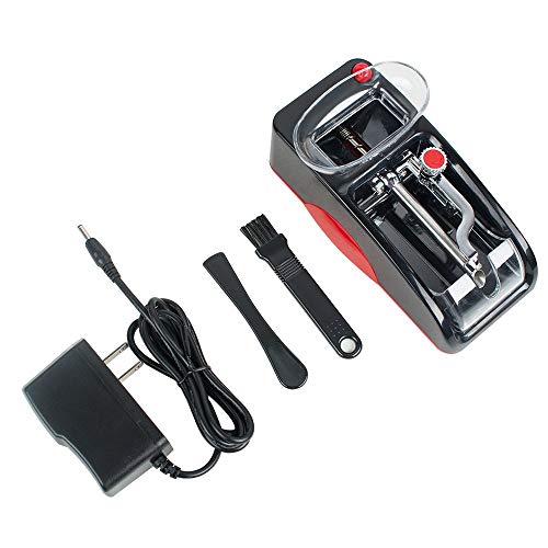 Cigarette Injector Machine ixaer Automatic Cigarette Rolling Machine - Tobacco Rolling Cigarette Injector Mini Machine with Increased Tobacco Storage Compartment for Faster Rolling