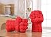 Fairzoo Spider-Man Gloves Smash Soft Plush Fists Pairs Costume Red and Black