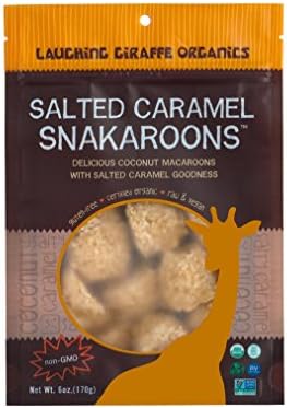Laughing Giraffe Snakaroons, Salted Caramel, 6 Ounce Bag