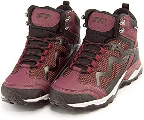 アスビー Coleman コールマン 防水 滑りにくい レディース トレッキングスニーカー ピンク 25 0cm Asbee アスビー スニーカー Amazon