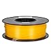 INLAND PLA 3D Printer Filament - 3D Printing PLA Filament 1.75mm, Dimensional Accuracy +/- 0.03mm - 1kg Cardboard Spool (2.2 lbs), Yellow PLA