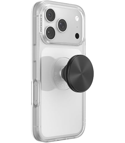 PopSockets PopOut Cacao, Agarre Adhesivo Y Soporte Expandible Para Móvil