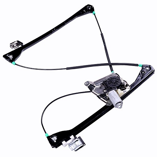 SCITOO Power Window Lift Regulator High Performance Automotive Replacement Parts 2002-2007 Buick Rendezvous 2001-2005 Pontiac Aztek Front Left Driver Side Motor
