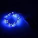 BZONE Blue Battery-Powered LED String Light Silver Coated Copper Wire LED Fairy Light Starry Lights