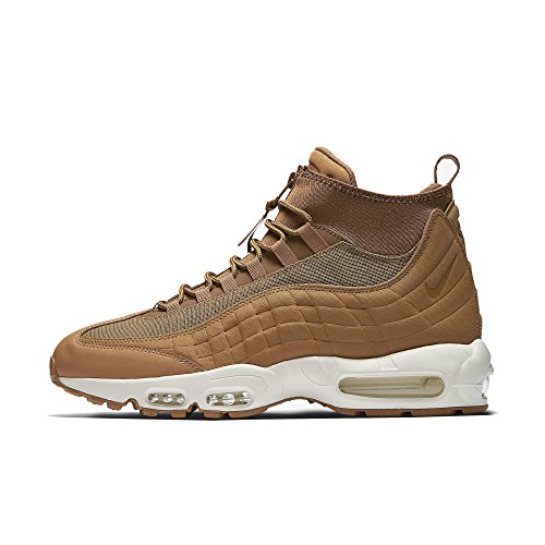 NIKE Air Max 95 Sneakerboot Men's Boot Flax/Flax/Ale Brown/Sail 806809-201 (11.5 D(M) US)