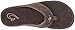 Olukai Nui Men's Leather Beach Sandals Dk Shadow/charcoal - 8
