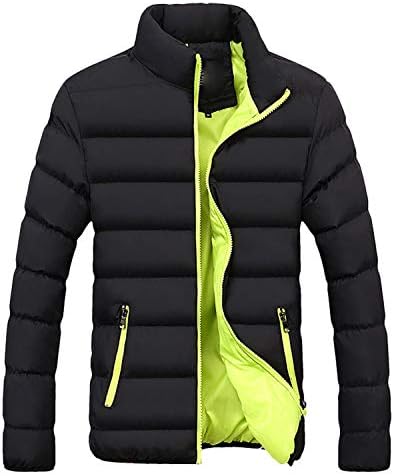 Jacket Men Winter Warm Hooded Zipped Overcoat Outerwear Solid Fleece Cotton Men's Jacket 18OCT30