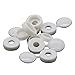 Yongcun Screw Caps Cover #10 M5 Nylon White Screw Cap Pack of 100pcs SAM5