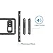 EFFUN Samsung Galaxy Note 8 Waterproof Case, IP68 Certified Waterproof Underwater Cover Dust/Snow/Shock Proof Case with Phone Stand, PH Test Paper and Floating for Strap for Samsung Note 8 White