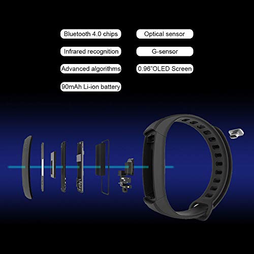 L8star Waterproof Fitness Tracker Smart Watch-Smart Activity Tracker with Continuous Heart Rate Monitor，Sleep Monitor, Calorie Burn Tracker, Pedometer, Blood Pressure for Women, and Men Kids - Thumbnail 7