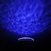 Romantic Ocean Daren Sea Waves Projector Lamp MP3 iPhone Speaker LED Night Light (Blue)