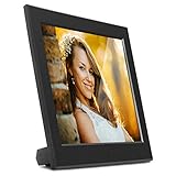 Aluratek - 8" Slim Digital Photo Frame with Auto Slideshow 1024 x 768 Hi-Res
