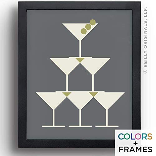 Amazon Com Dirty Vodka Gin Martini Bar Sign Wall Art Decor Print