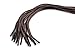 OrthoStep Waxed Dress Round Shoelaces - Extra Durable - Shoe and Boot Laces 2 Pair Pack - Made in the USA