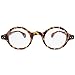 Agstum Retro Small Round Optical Non-Prescription Eyeglass Frame Clear Lens A3020