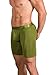 OBVIOUSLY Spectra 2.0 Collection - AnatoFREE Boxer Brief 9 inch Leg - Olive Green - Medium