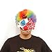Scary Clown Mask Halloween Party Costume Decorations Creepy Latex Mask for Adults