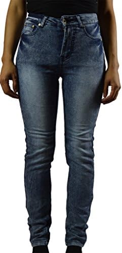 GARNI Junior's Classic stretch Skinny Jeans Blue White 5