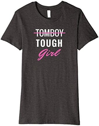 Womens Tomboy Tough Girl T-Shirt Small Dark Heather