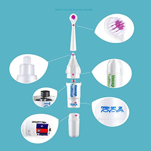 2 Mofa+MeiRen+Toothbrush+Replaceable+Rechargeable